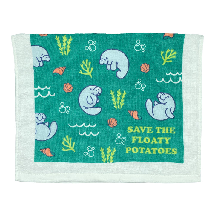 Funny Save Floaty Potatoes Save The Floaty Potatoes Tea Towel Nerdy Animal Tee