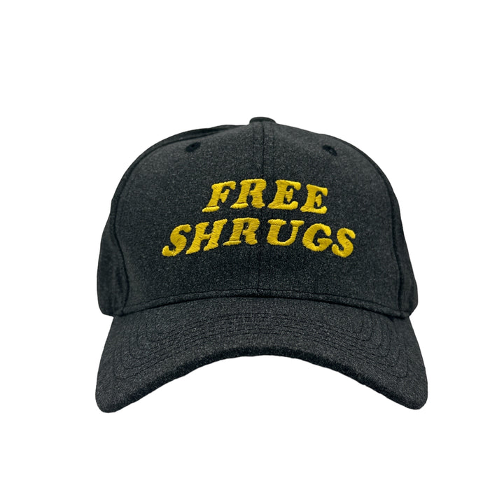 Funny Black - Free Shrugs Free Shrugs Nerdy sarcastic introvert Tee