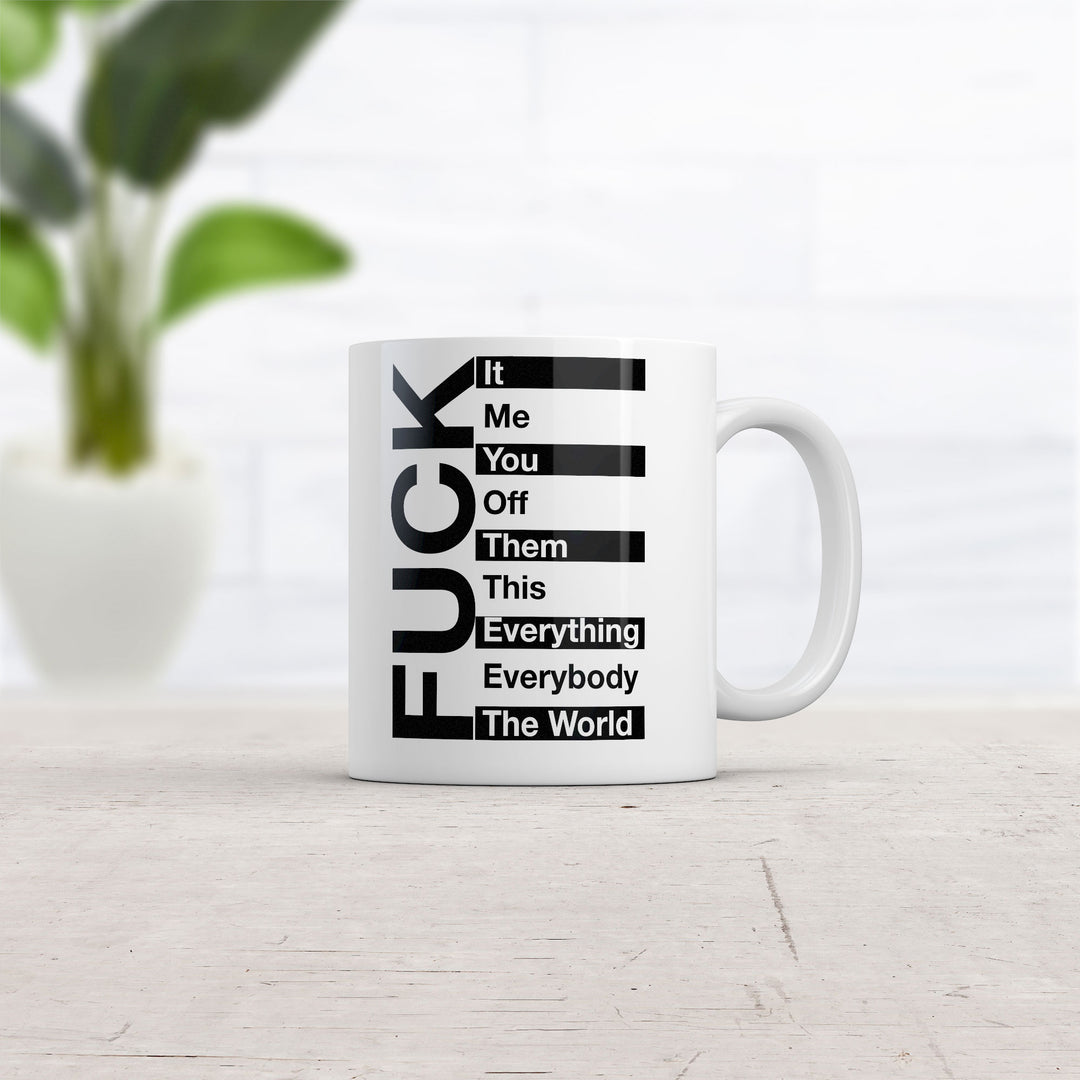 Fuck List Mug