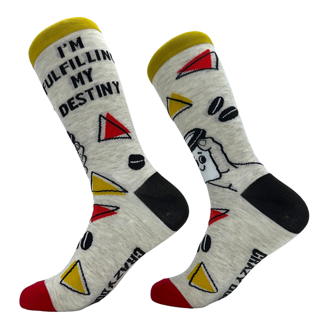 Women's Im Fulfilling My Destiny Coffee Socks