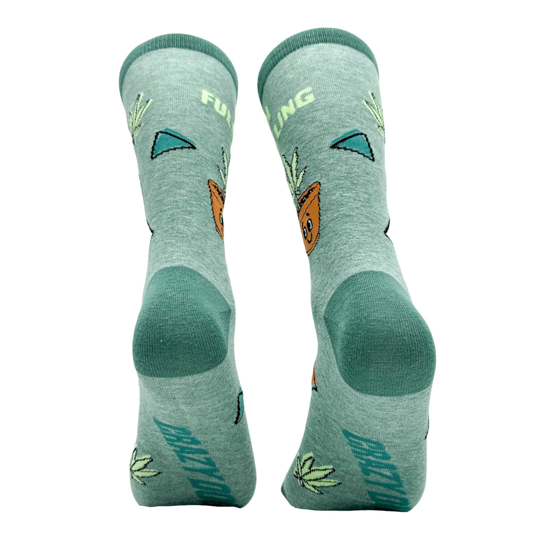 Men's Im Fulfilling My Destiny Weed Socks