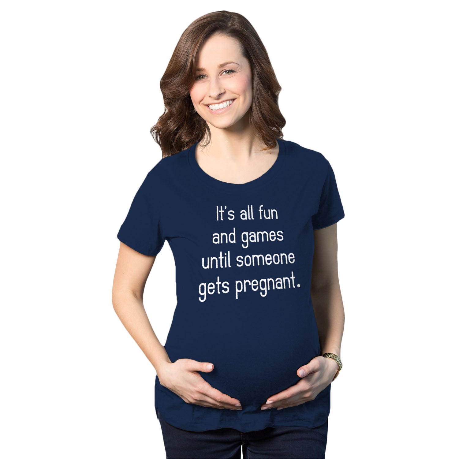 Maternity Watermelon Smuggler Shirt Funny Pregnancy T shirts Announcement  Ideas