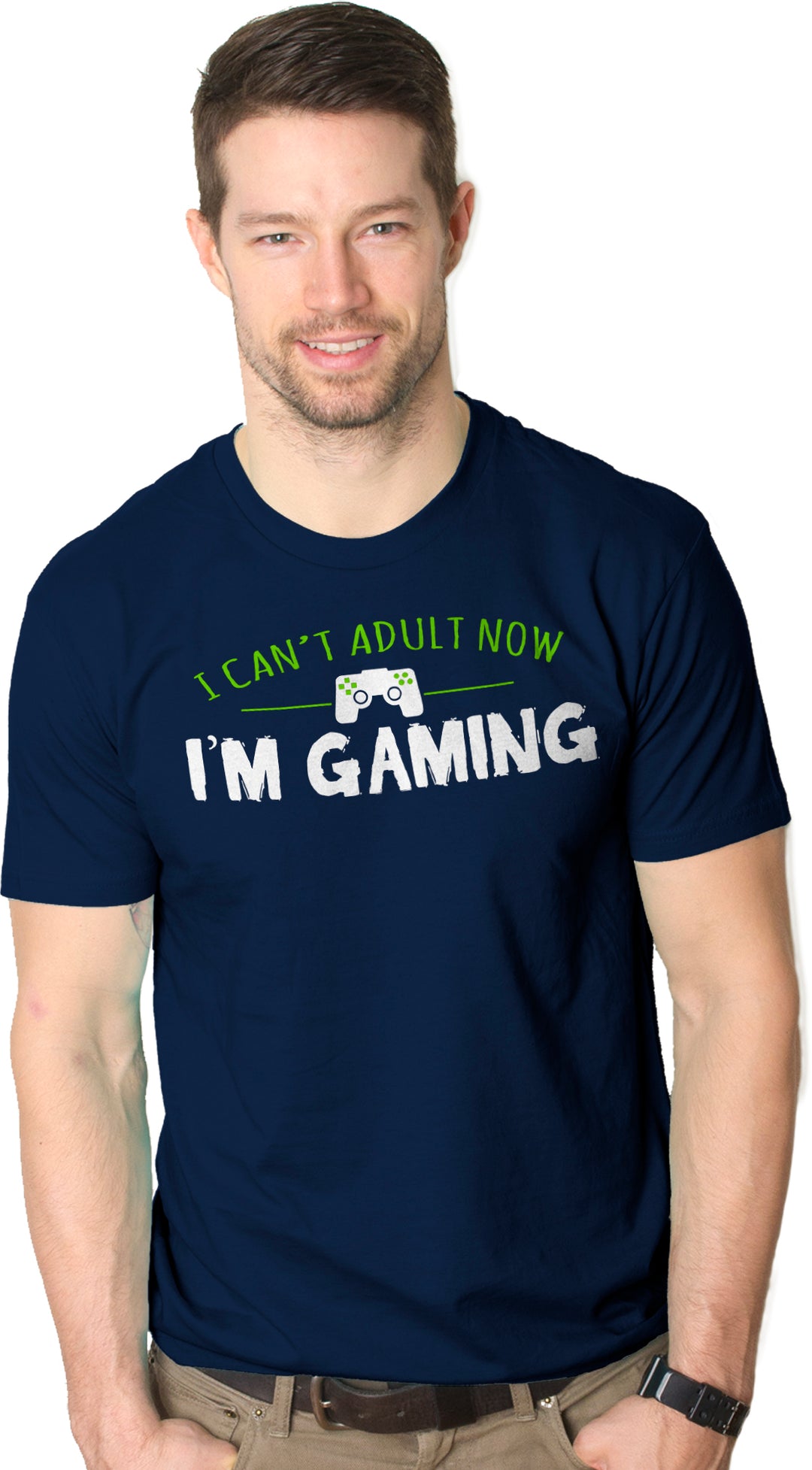 I Can't Adult Now I'm Gaming Men's T Shirt