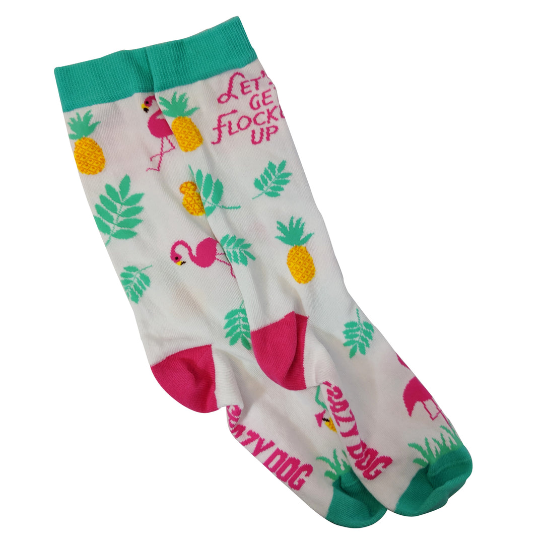 Women Let's Get Flocked Up Socks