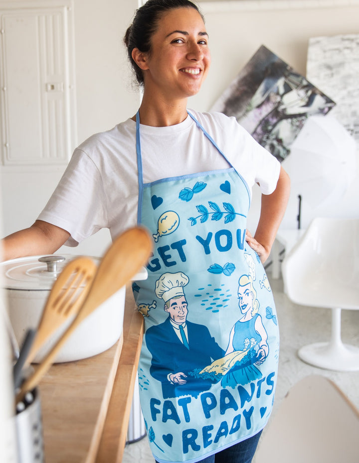 Get Your Fat Pants Ready Oven Mitt + Apron Bakeware