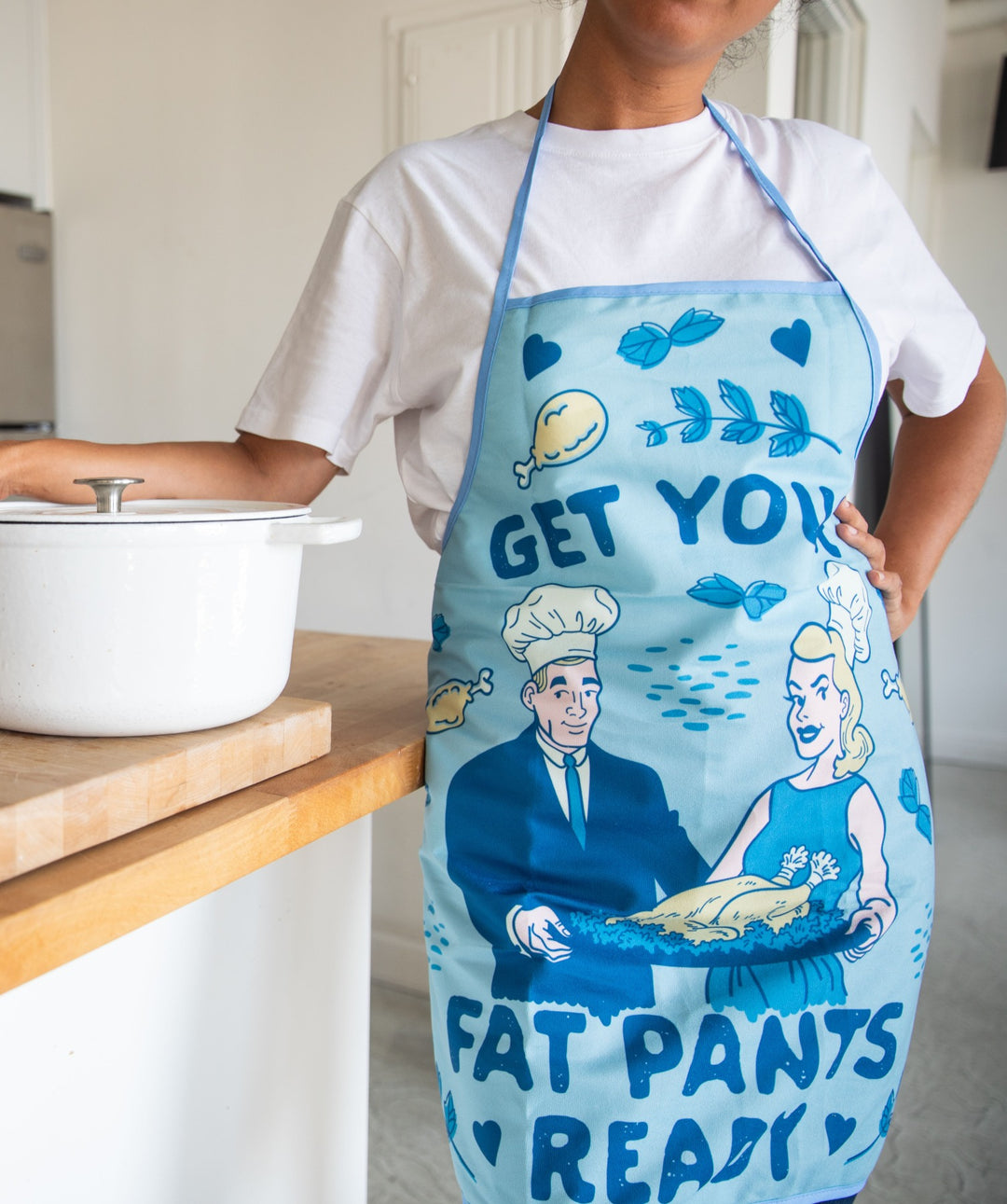 Get Your Fat Pants Ready Oven Mitt + Apron Bakeware