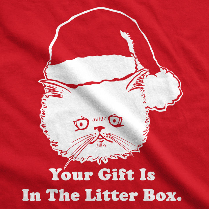 Gift Is In The Litter Box Women's T Shirt