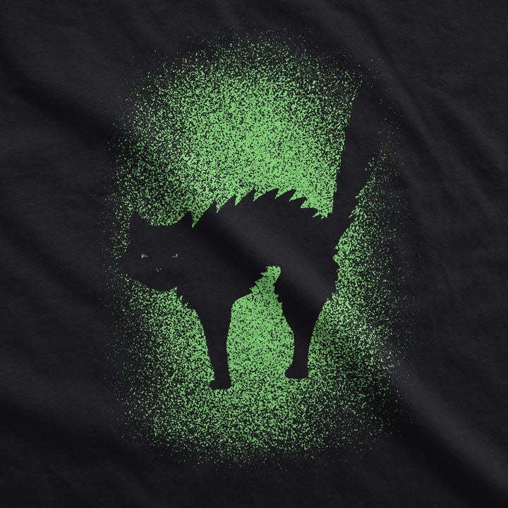 Glowing Cat Youth T Shirt