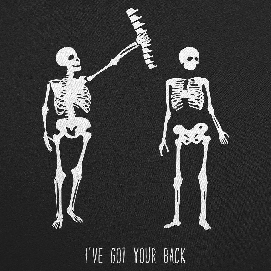 Got Your Back Skeleton Women's T Shirt