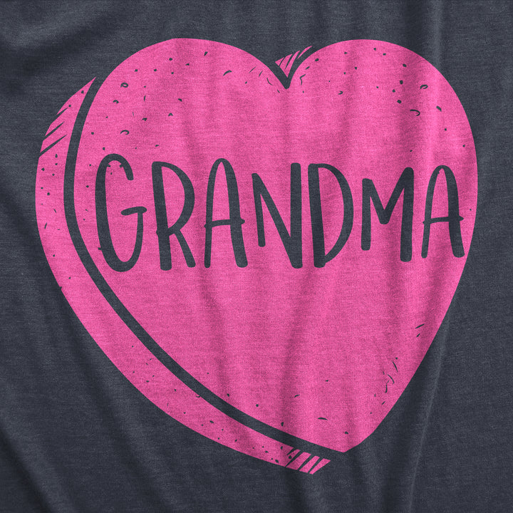 Grandma Candy Heart Women's T Shirt