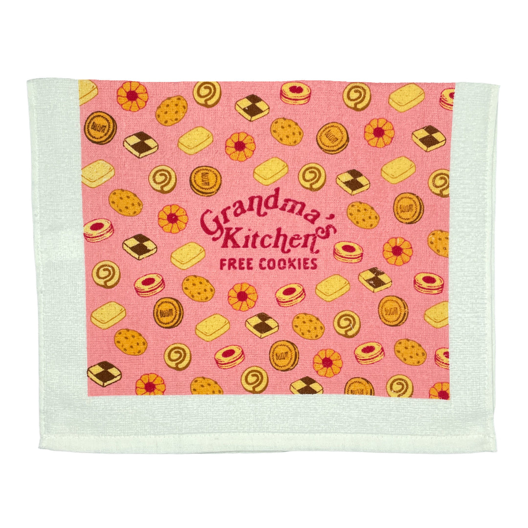 Funny Grandmas Kitchen Grandmas Kitchen Free Cookies Tea Towel Nerdy Mother's Day Grandmother Tee