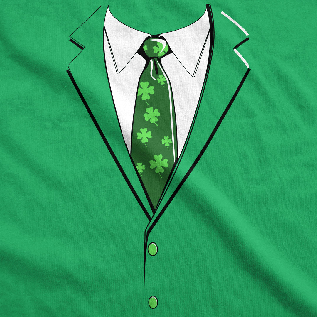 Green Irish Tuxedo Men's T Shirt