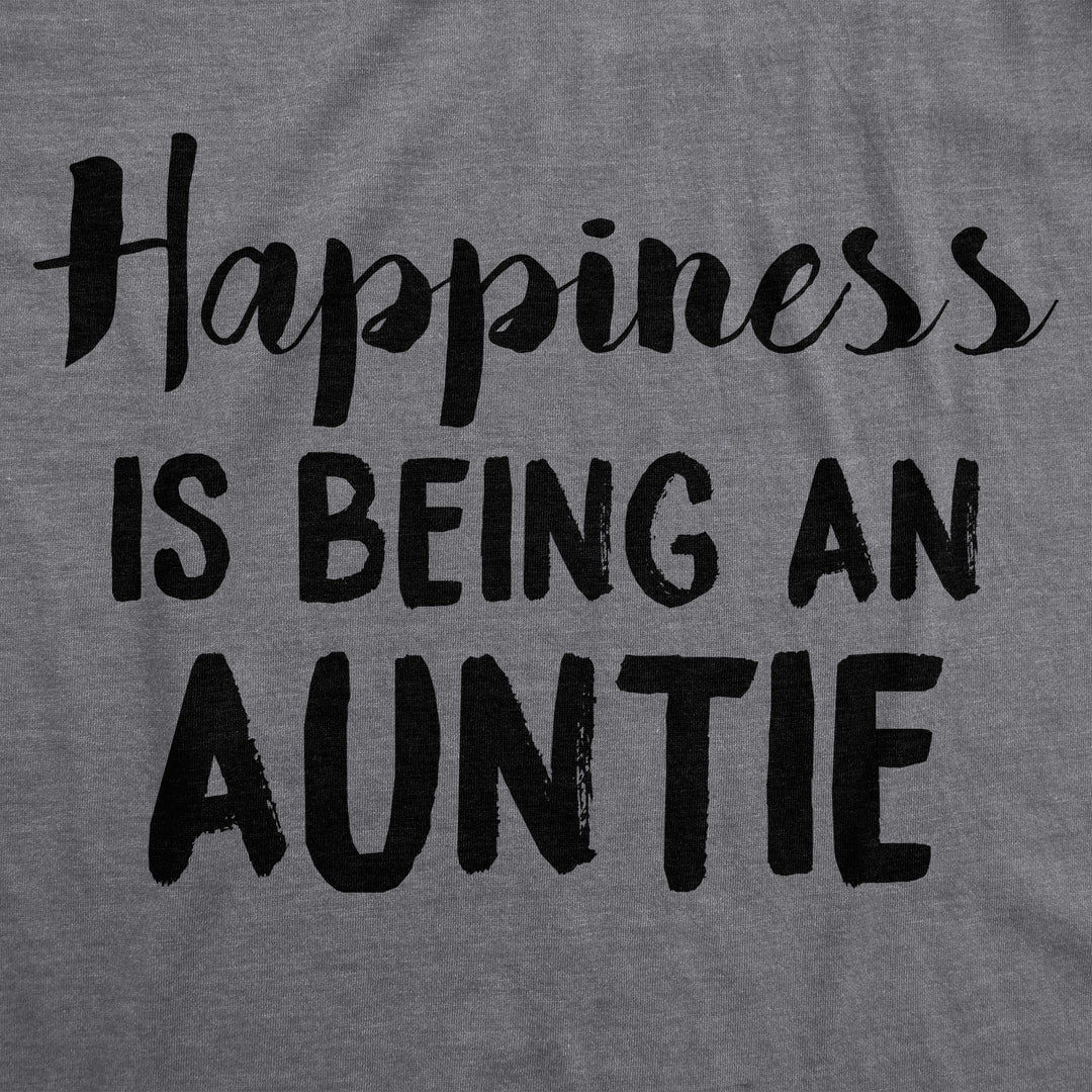 Happiness is Being an Auntie Women's T Shirt