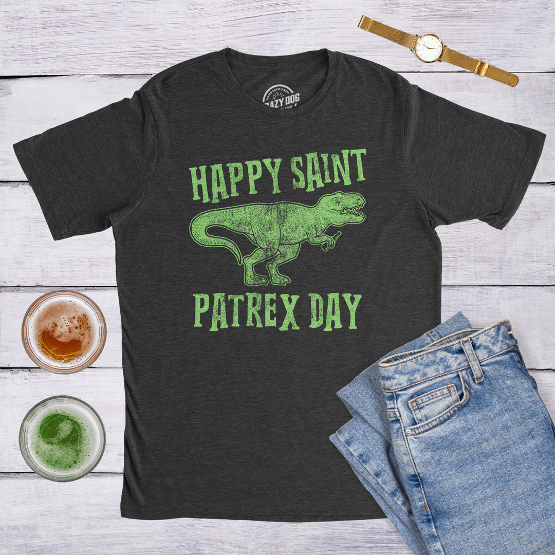 Happy Saint Patrex Day Men's T Shirt