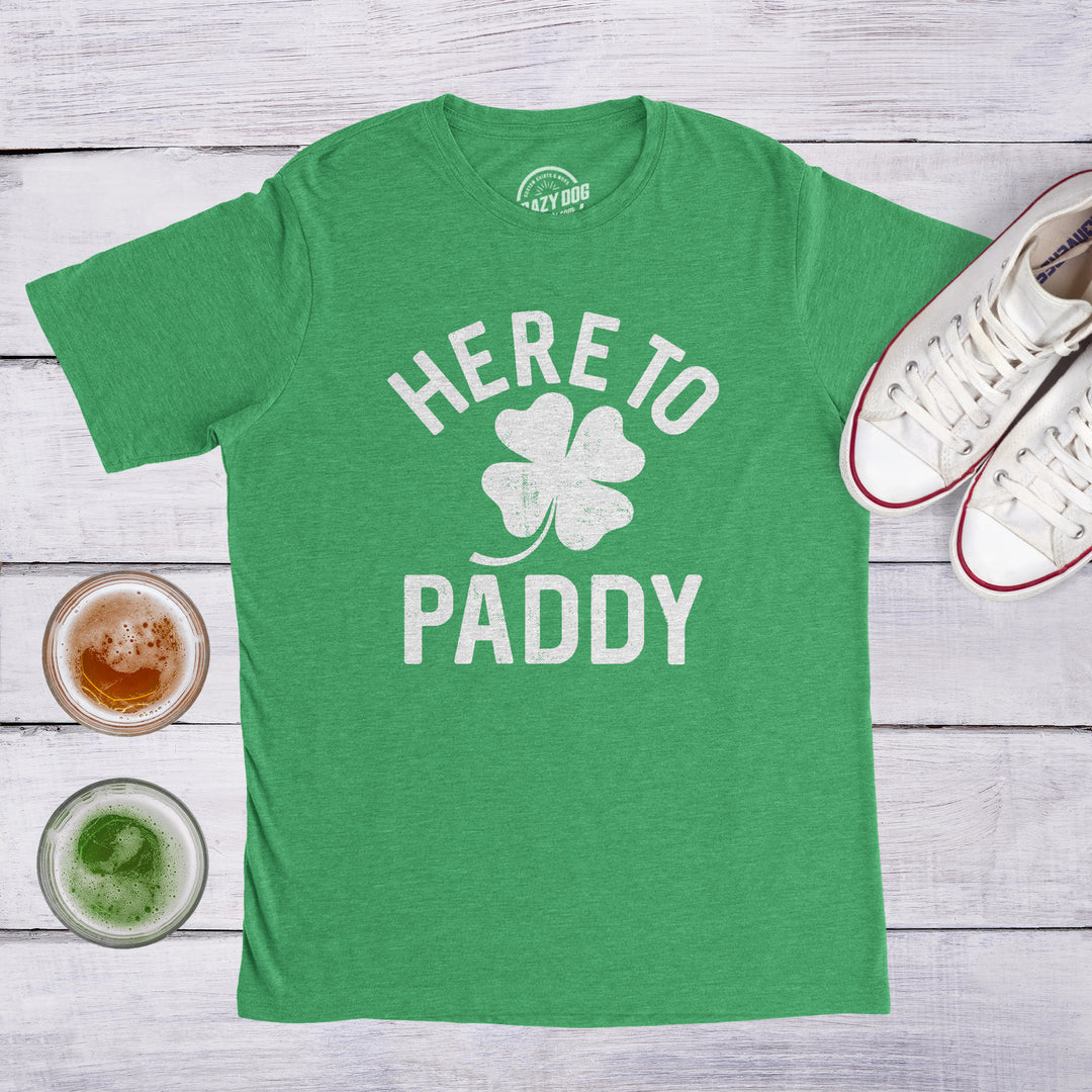 Here To Paddy Men's T Shirt