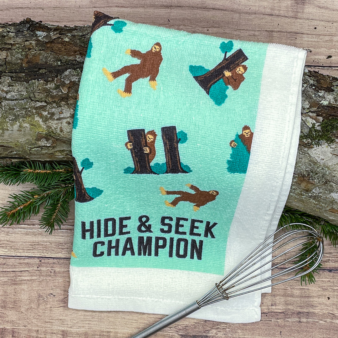 Hide And Seek Champion Tea Towel Tea Towel