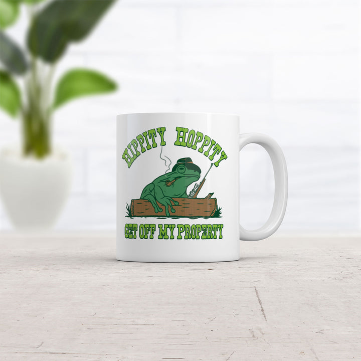 Hippity Hoppity Get Off My Property Mug