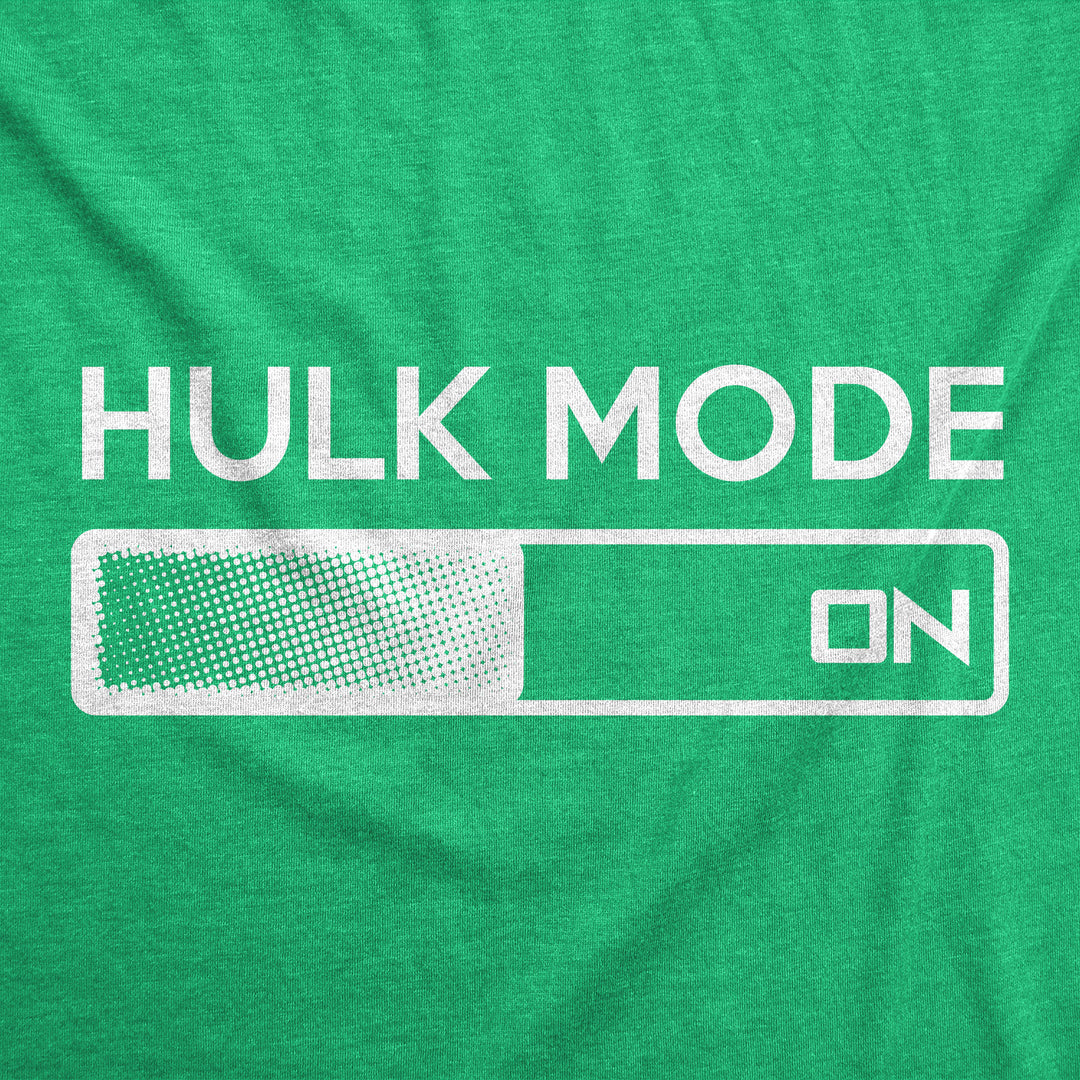 Hulk Mode On Men's T Shirt