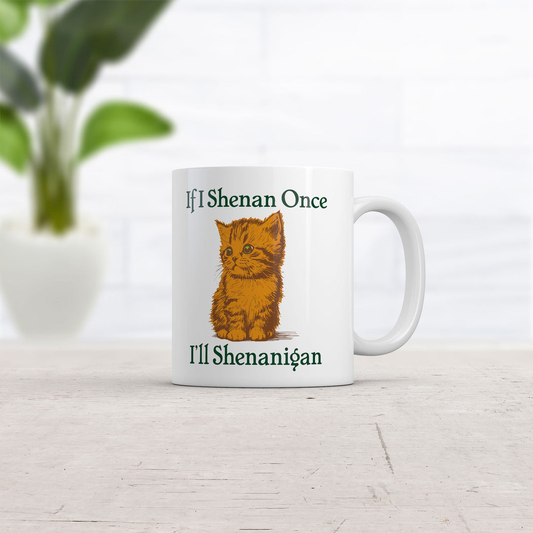 If I Shenan Once Ill Shenangian Mug