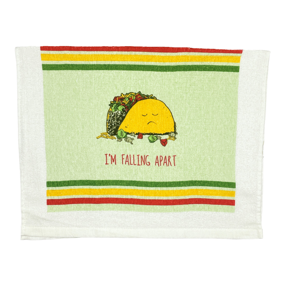 Funny Im Falling Apart Im Falling Apart Tea Towel Nerdy Cinco De Mayo Food Tee