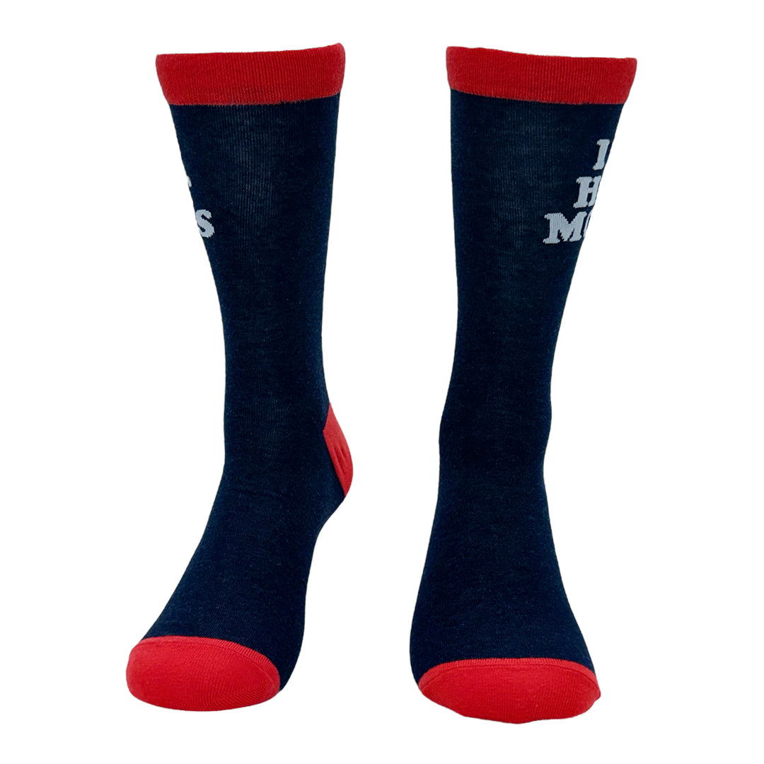 Men's I Heart Hot Moms Socks