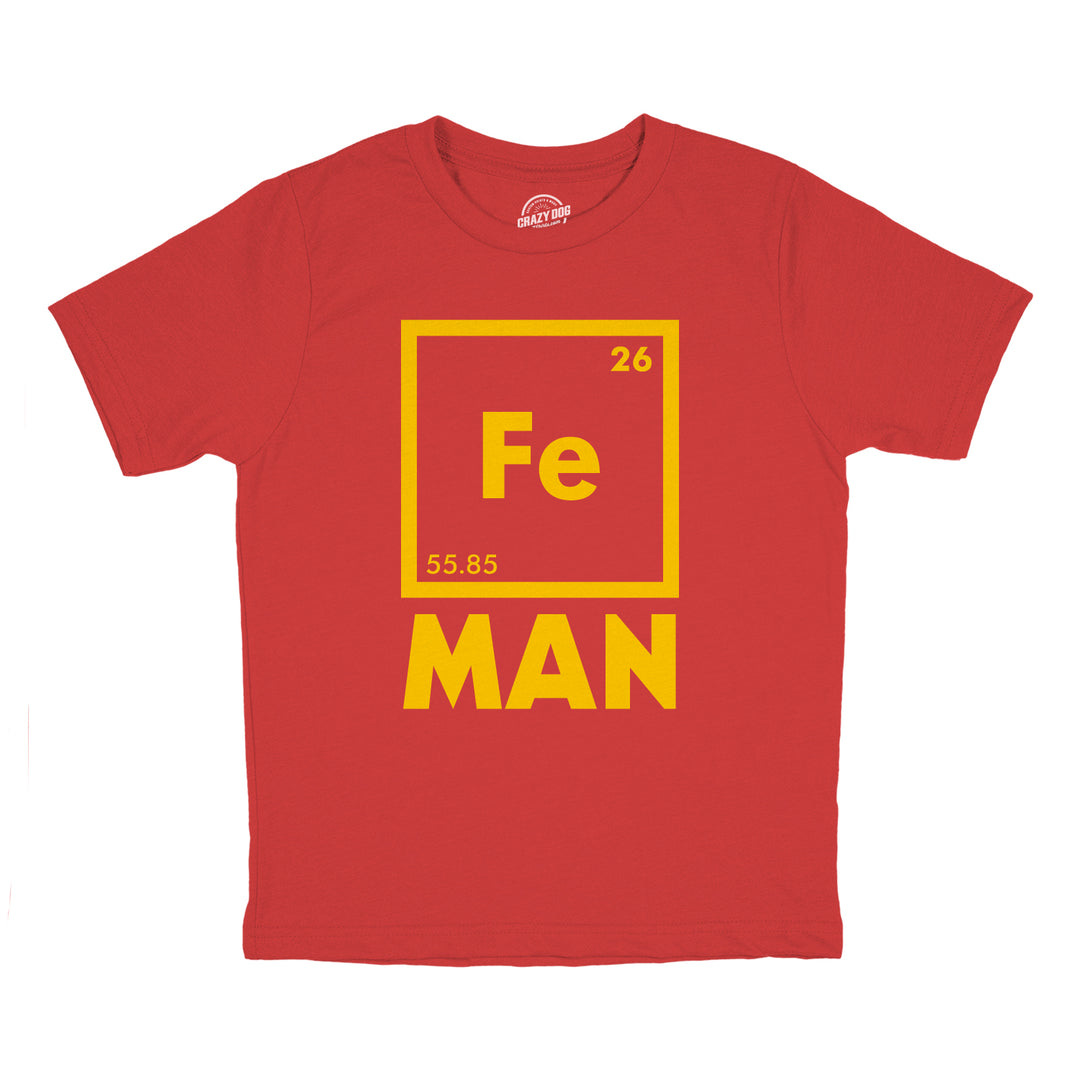 Iron Man Science Youth T Shirt