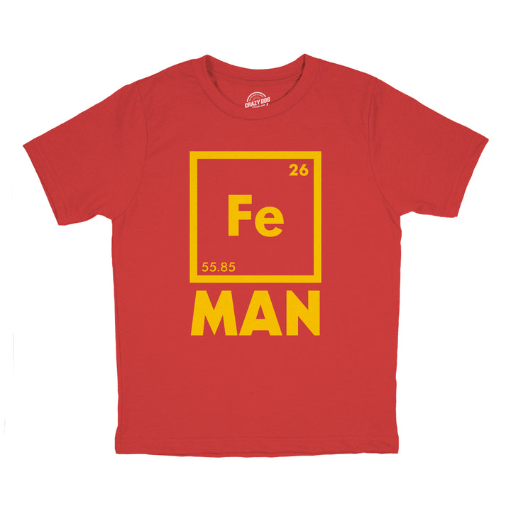 Iron Man Science Youth T Shirt