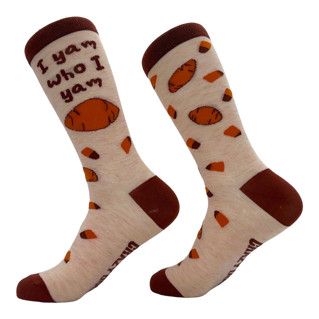 Women's I Yam Who I Yam Socks