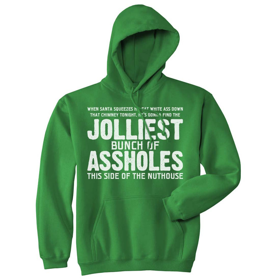 Funny Jolliest Bunch Of Assholes Hoodie Nerdy Christmas TV & Movies Tee