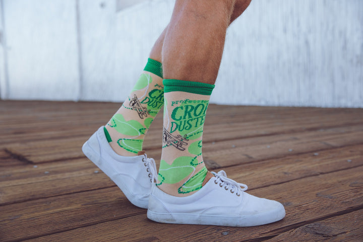 Mens Crop Duster Socks