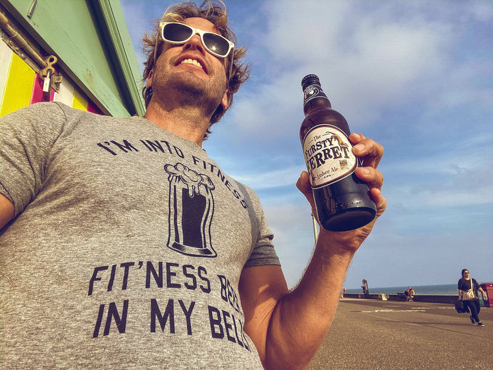 Fitness Beer In My Belly Men's T Shirt