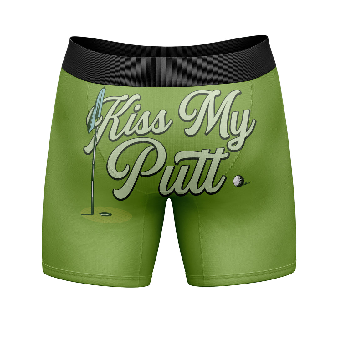 Funny Green - Kiss My Putt Kiss My Putt Nerdy golf sarcastic Tee