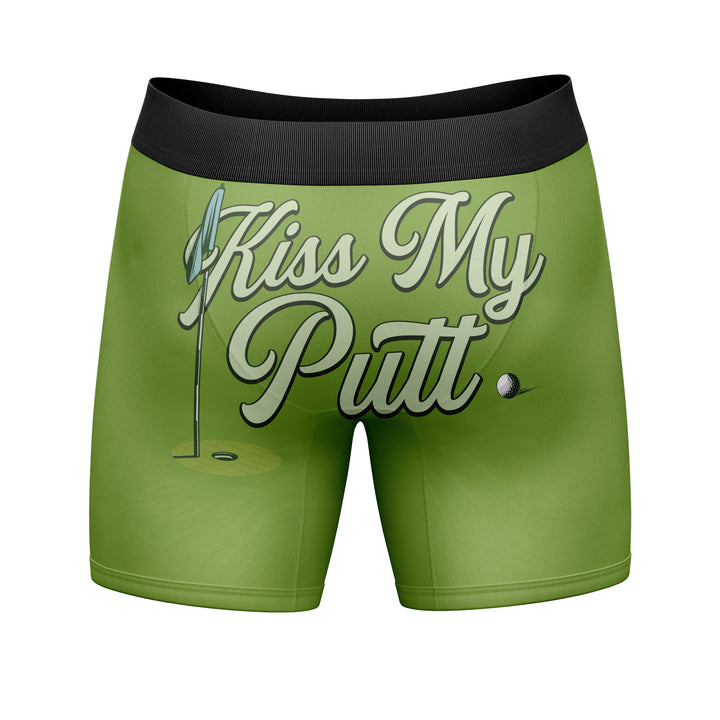 Funny Green - Kiss My Putt Kiss My Putt Nerdy golf sarcastic Tee