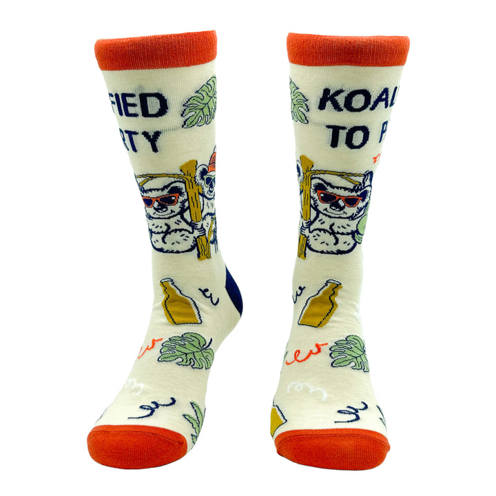 Women's Koalified To Party Socks