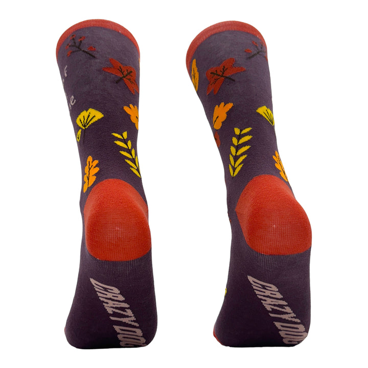 Women's Leaf Me Alone Socks