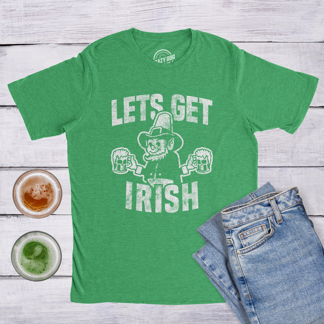 Let's Get Irish Men's T Shirt