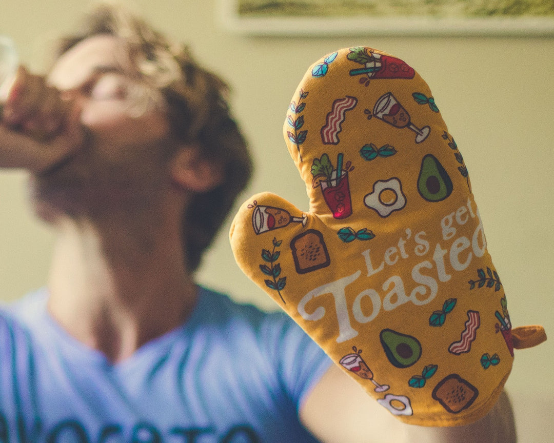 Let's Get Toasted Oven Mitt Bakeware