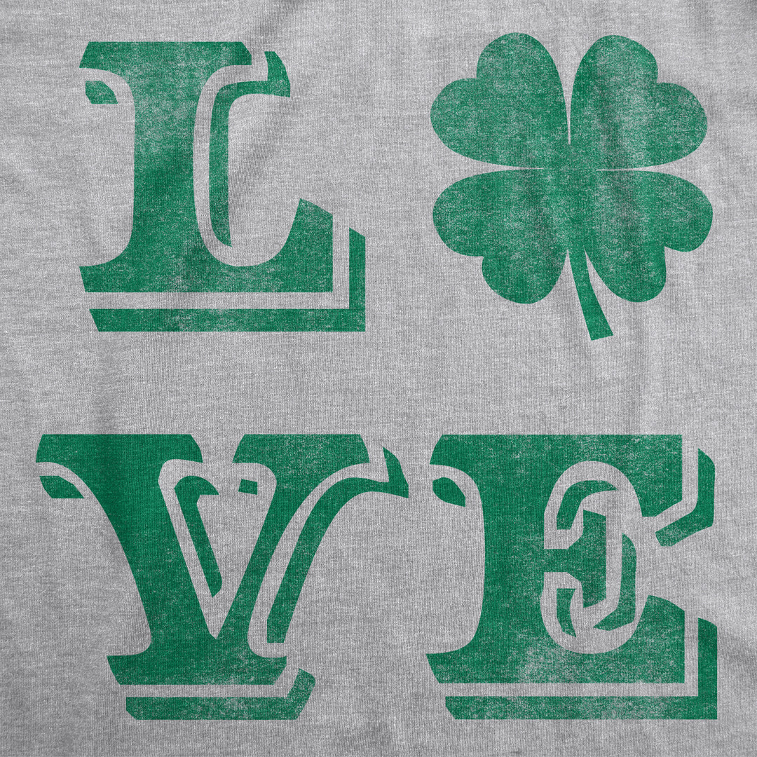 LOVE Lucky Clover Women's T Shirt