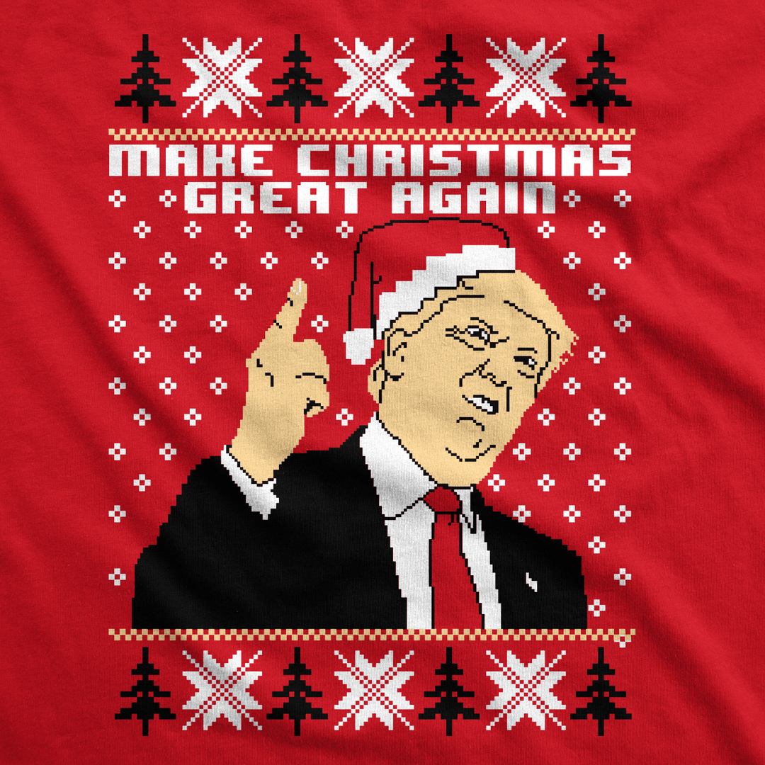 Make Christmas Great Again Crew Neck Sweatshirt