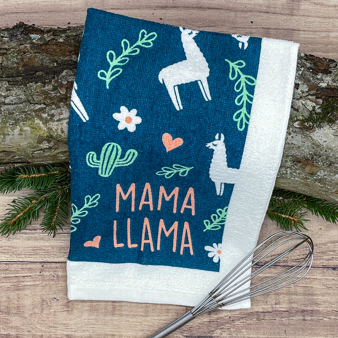 Mama Llama Tea Towel Tea Towel