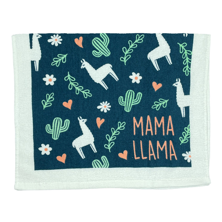 Funny Mama Llama Mama Llama Tea Towel Nerdy Mother's Day Animal Tee