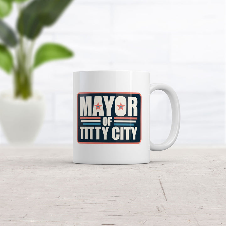 Mayor Of Titty City Mug