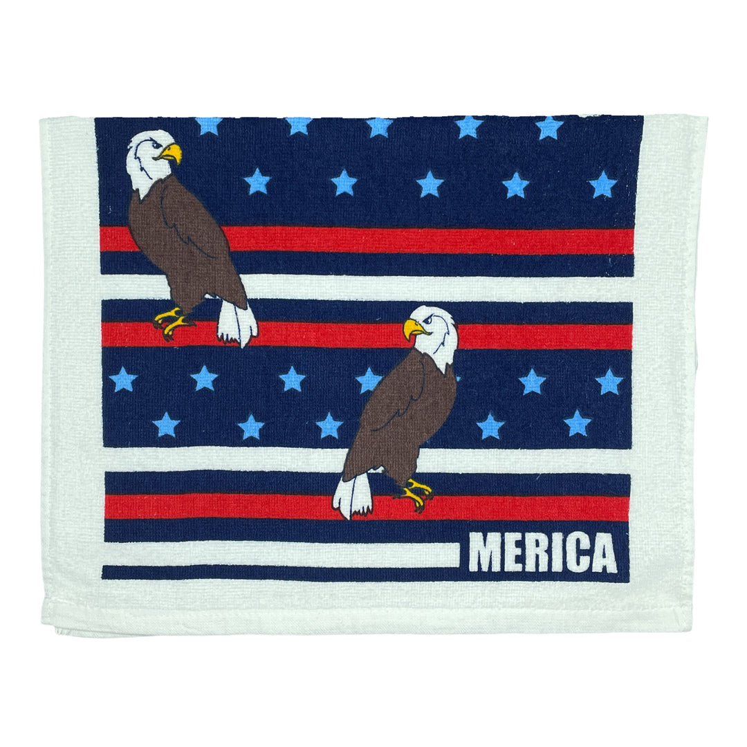 Funny Merica Merica Tea Towel Nerdy Fourth of July Tee