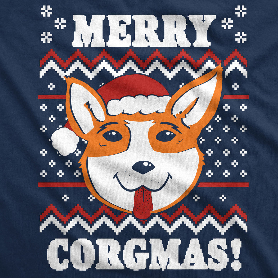 Merry Corgmas Ugly Christmas Sweater Women's T Shirt