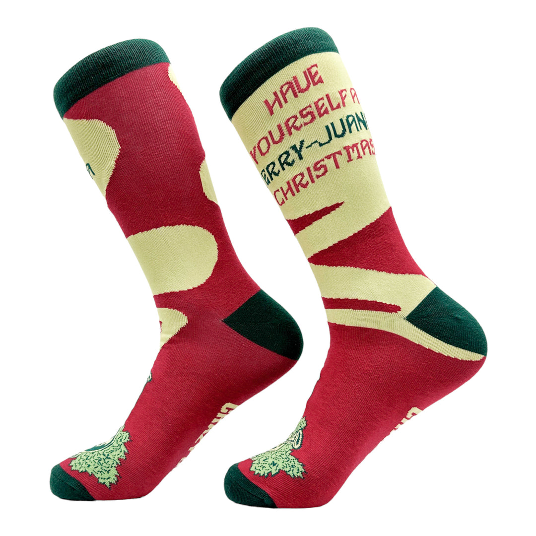 Men's Have Yourself A Merry Juana Christmas Socks