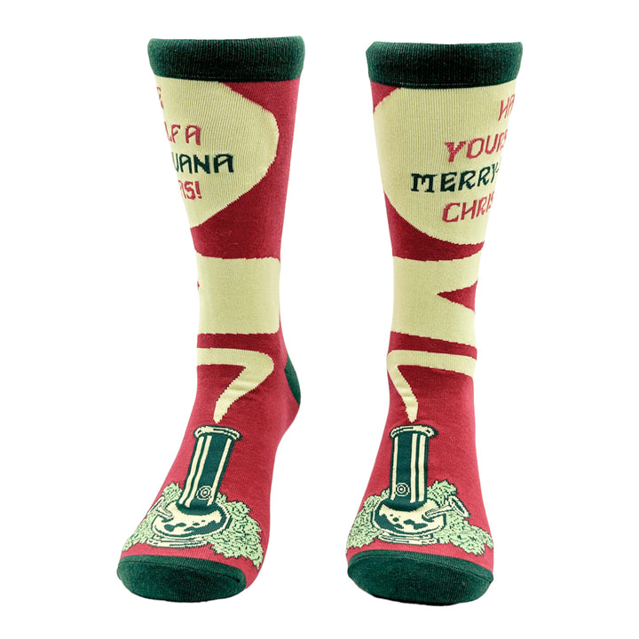 Women's Have Yourself A Merry Juana Christmas Socks