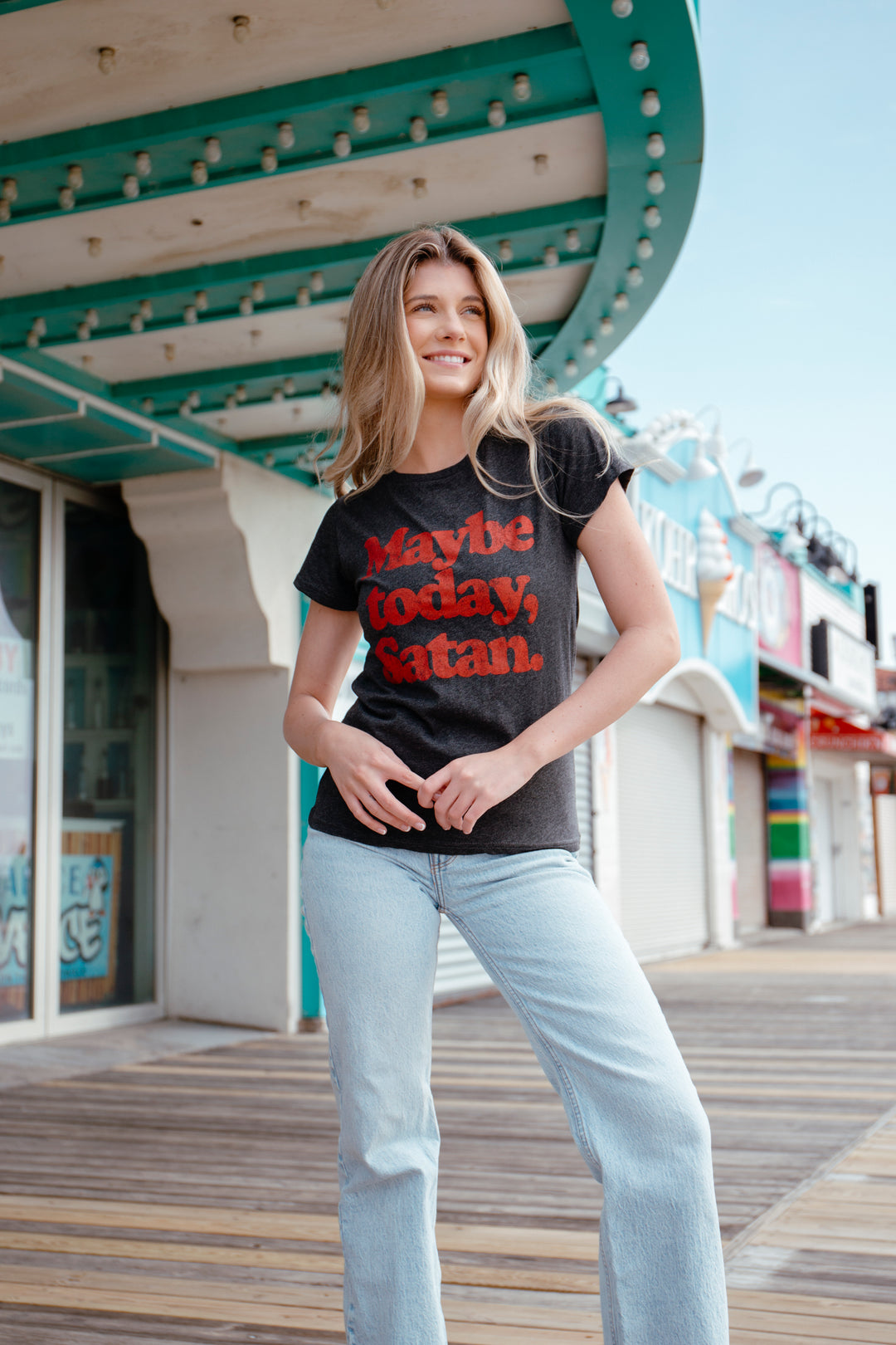 Maybe Today Satan Women's T Shirt