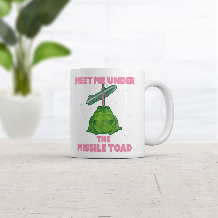 Meet Me Under The Missile Toad Mug