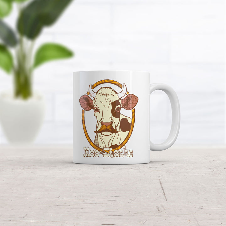 Moo Stache Mug