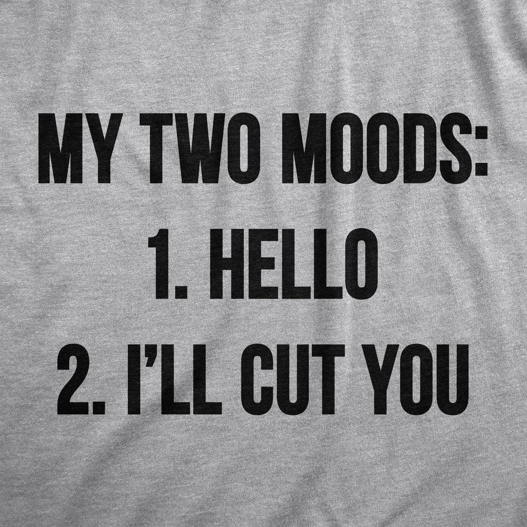 My Two Moods Womens V-Neck